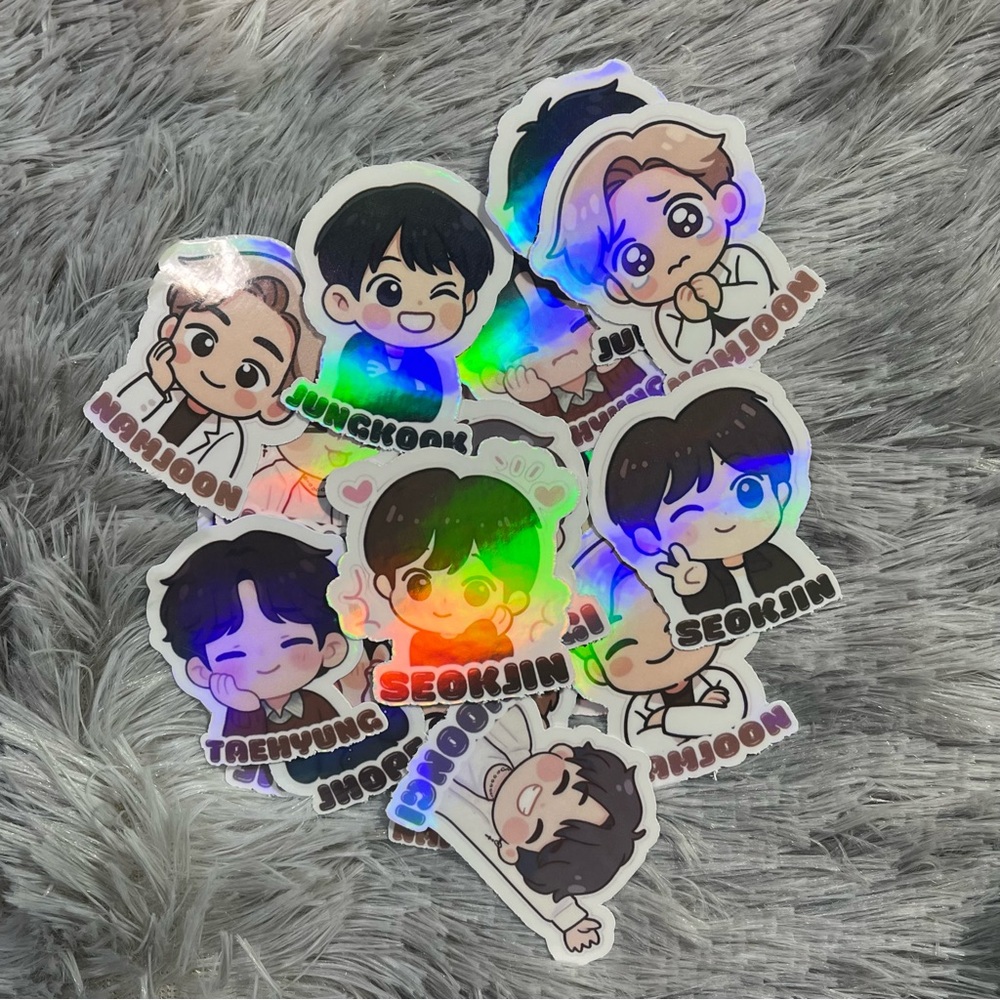 BTS Mystery Sticker Pack - Picture 3 of 3